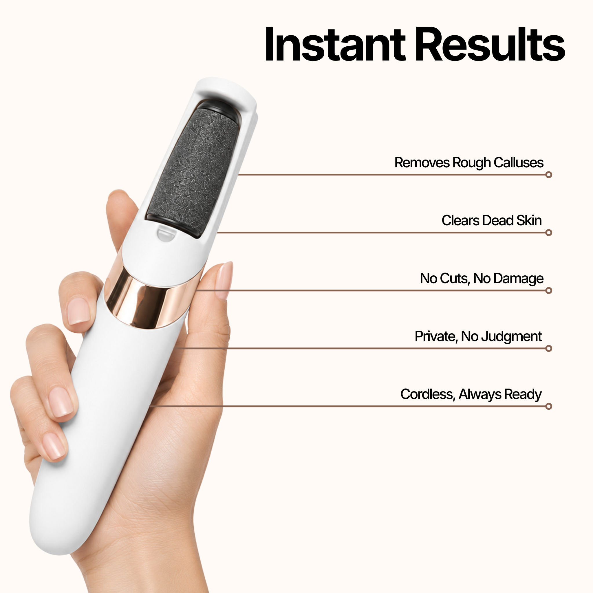 Solera Electric Callus Remover