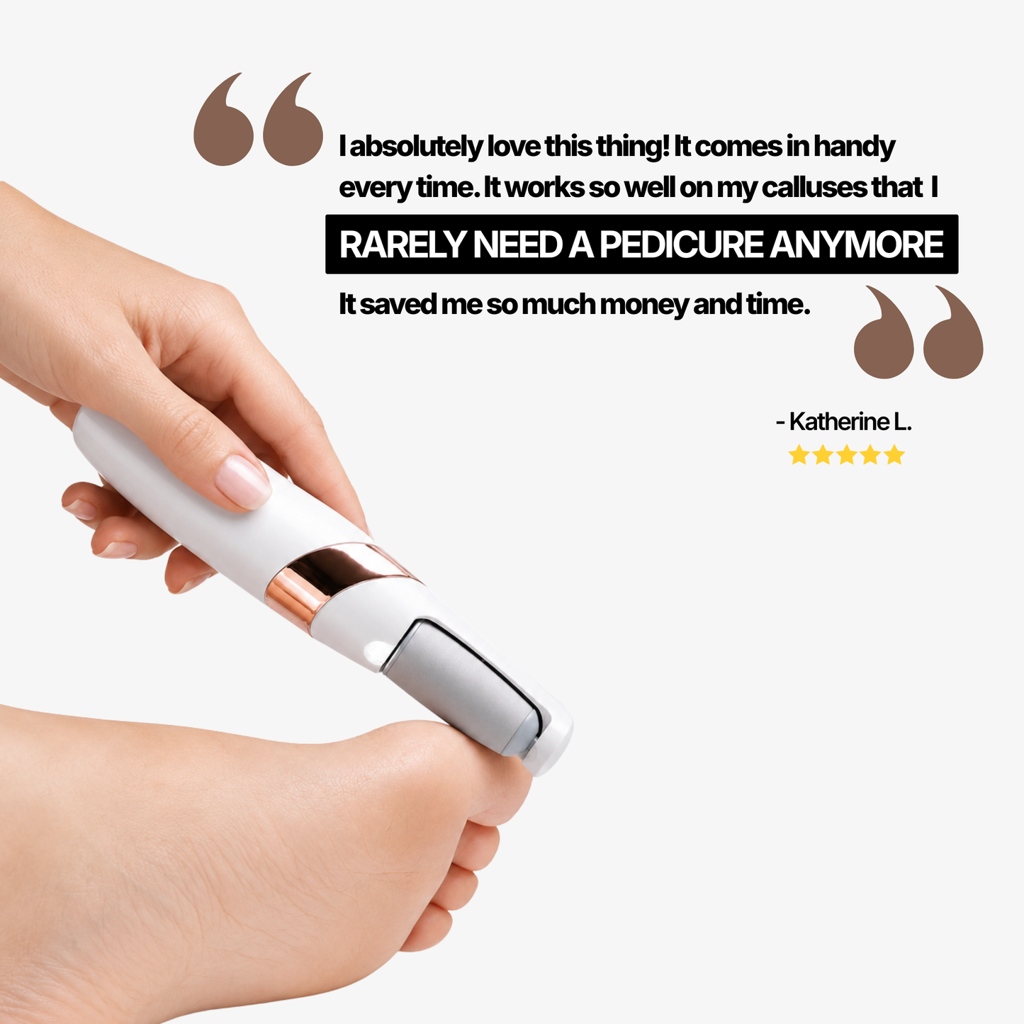 Solera Electric Callus Remover